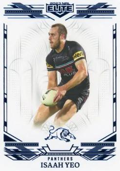 2023 NRL Traders Elite - Mojo Sapphire #MS108 Isaah Yeo Front